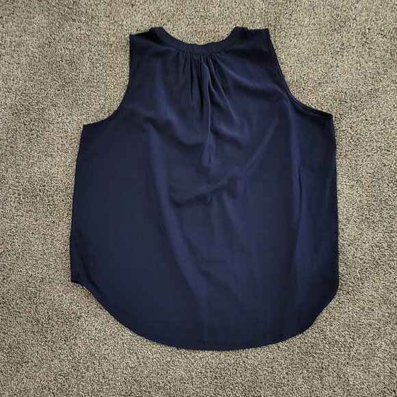 Philosophy Navy Sleeveless Blouse 1X, Nice Condition - Picture 7 of 12